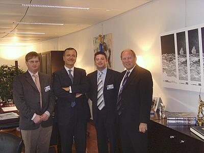 JA & members of FAIR with Commissioner Frattini